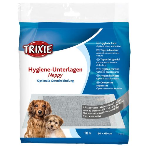 Trixie Hygiene-Unterlage Nappy mit Aktivkohle 60 x 60 cm / 10 Stück