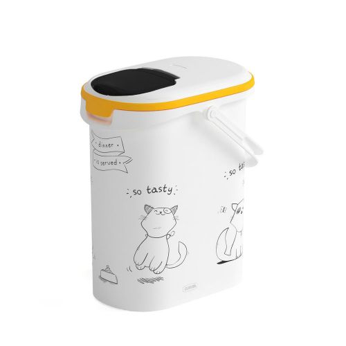 Curver Futtercontainer Katze Dinner is served 10 l