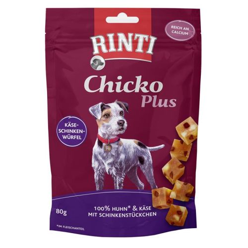 Rinti Chicko Plus Käse-Schinken 80g 