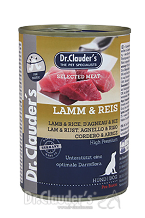 Dr. Clauders Dog Dose Lamm & Reis 400 g