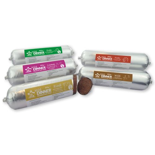 Wild Dinner Gourmet-Wurst Sparpaket 5x800g 