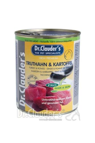 Dr.Clauders Best Choice Selected meat Truthahn & Kartoffel 800 g