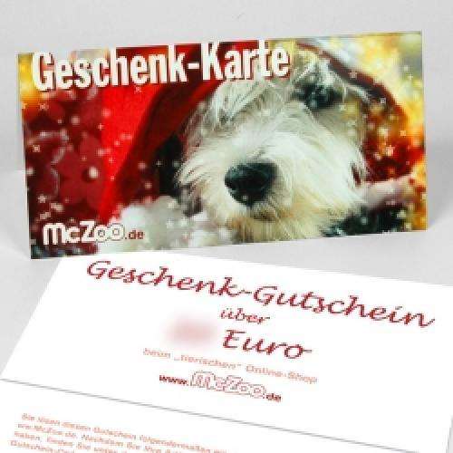 McZoo Geschenk-Gutschein Hundemotiv 30 Euro